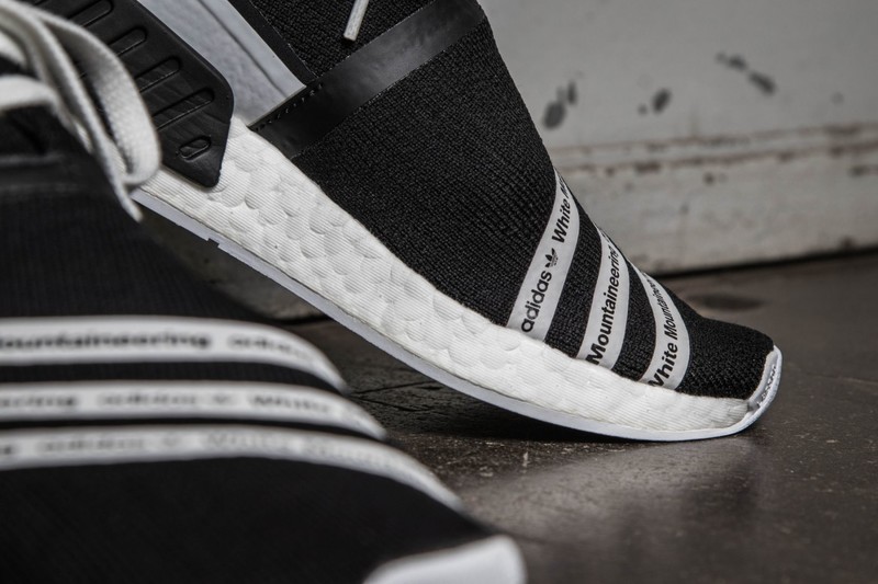 Adidas nmd pk black white best sale